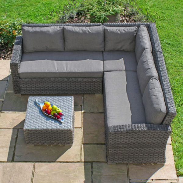 Maze Victoria Rattan Small Corner Sofa Group