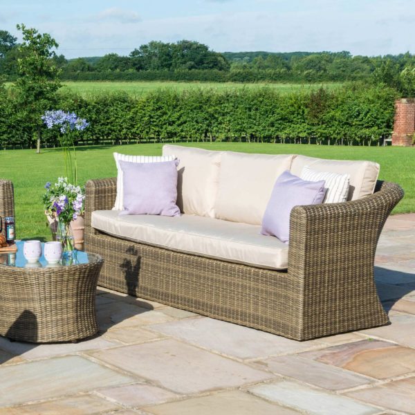 Maze Winchester 3 Seat Sofa Set | Natural Rattan