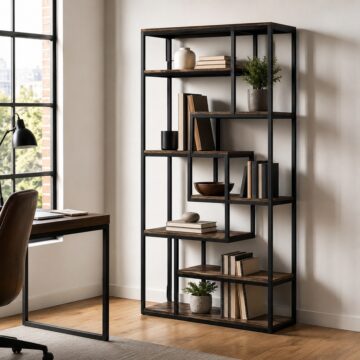 Multi Shelf Industrial Shelf Unit | Metal Frame