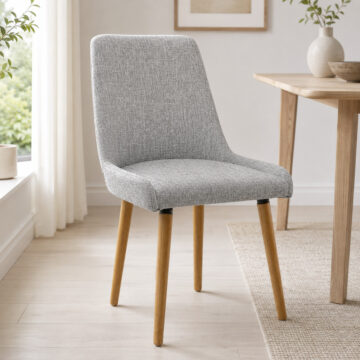 Capri Grey Weave Dining Chair