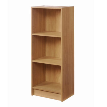 Colbrook Medium Narrow Bookcase | Oak Finish