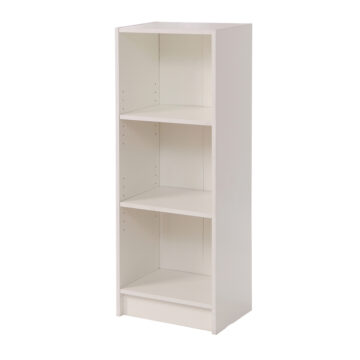 Colbrook White Medium Narrow Bookcase