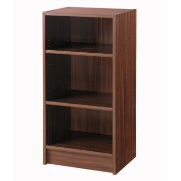 Colbrook Small Narrow Bookcase | Walnut Finish