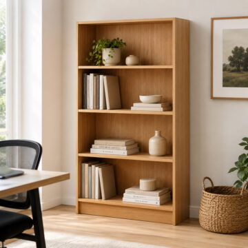Colbrook Oak Tall Bookcase | Oak