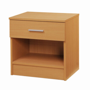 Shevington 1 Drawer Nightstand | Beech Finish
