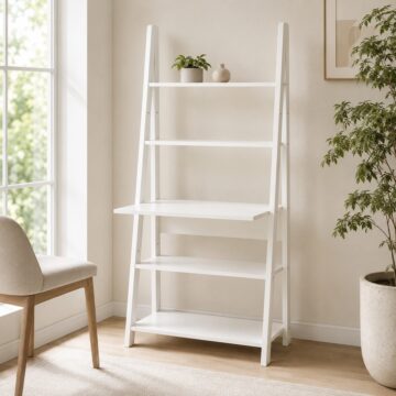 Orrell White Ladder Desk