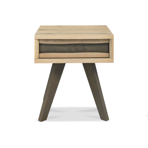 Shrewsbury Oak Lamp Table with Drawer | Bedside Table