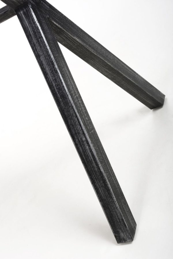 Brevik Breakfast Bar Table | Brown & Black | Assembly Required