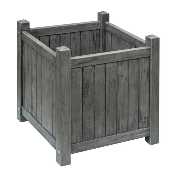 Oakworld Alfresco Alderley Grey Square Planter