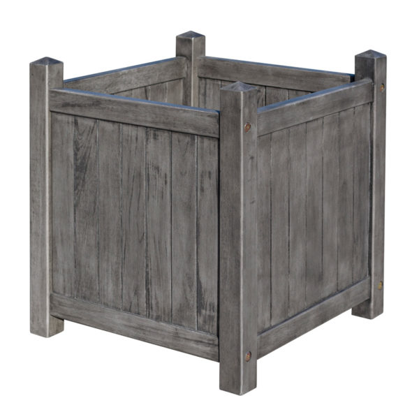 Oakworld Alfresco Alderley Grey Square Planter