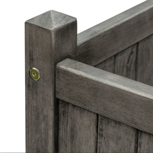 Oakworld Alfresco Alderley Grey Square Planter