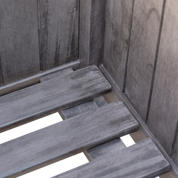Oakworld Alfresco Alderley Grey Square Planter