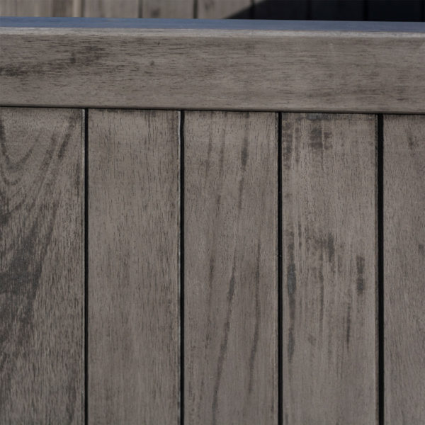 Oakworld Alfresco Alderley Grey Square Planter