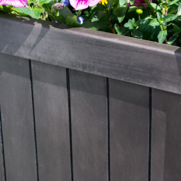 Oakworld Alfresco Alderley Grey Square Planter