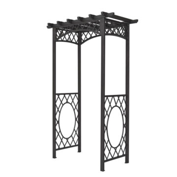 Oakworld Alfresco Wrenbury Garden Arch | Metal