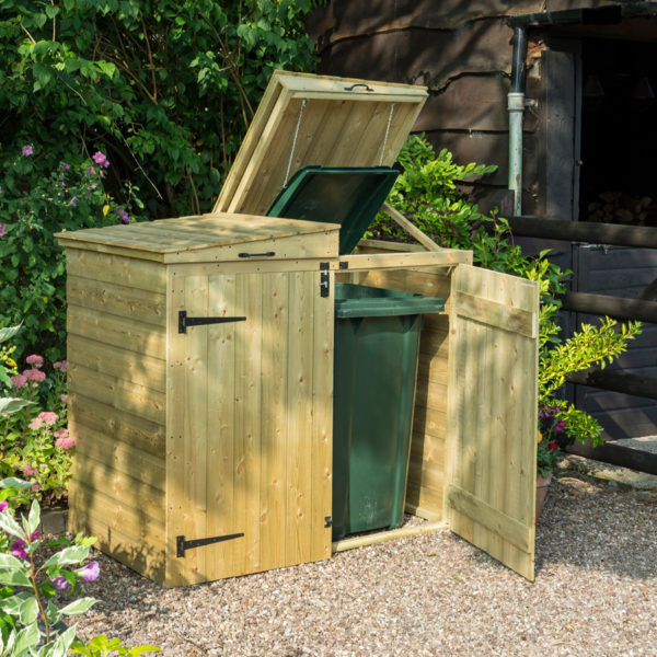Oakworld Alfresco Apex Bin Store