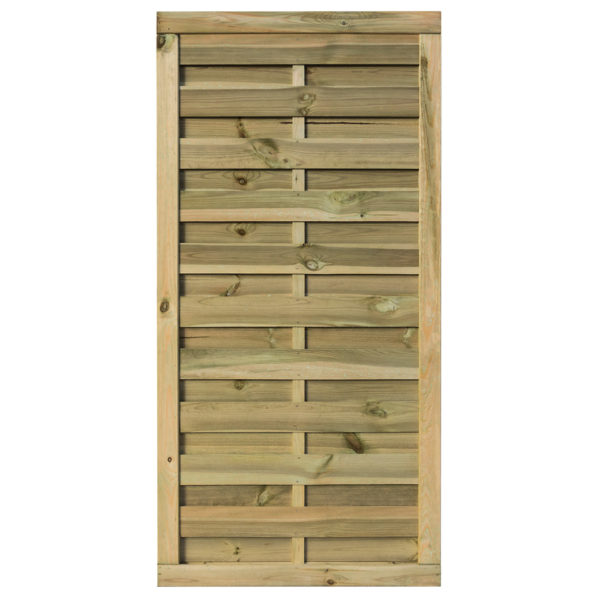 Oakworld Alfresco 3x6 Gresty Screen/Gate | Natural Timber