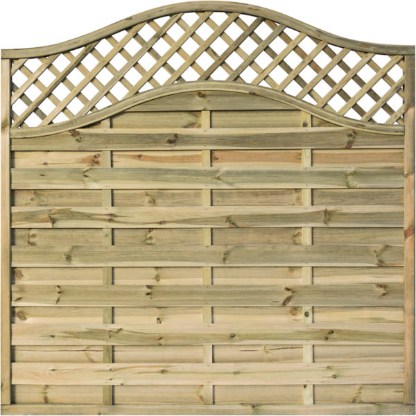 Oakworld Alfresco 6x6 Grosvenor Screen| Natural Timber