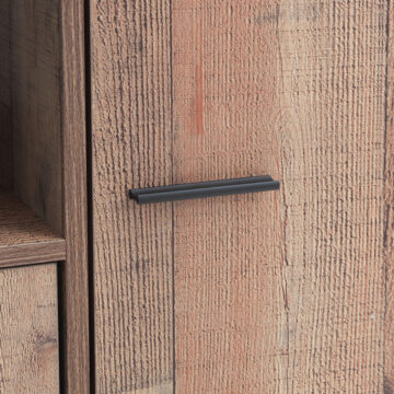 Trimdon Kitchen Cabinet with 5 Doors | Rustic Oak