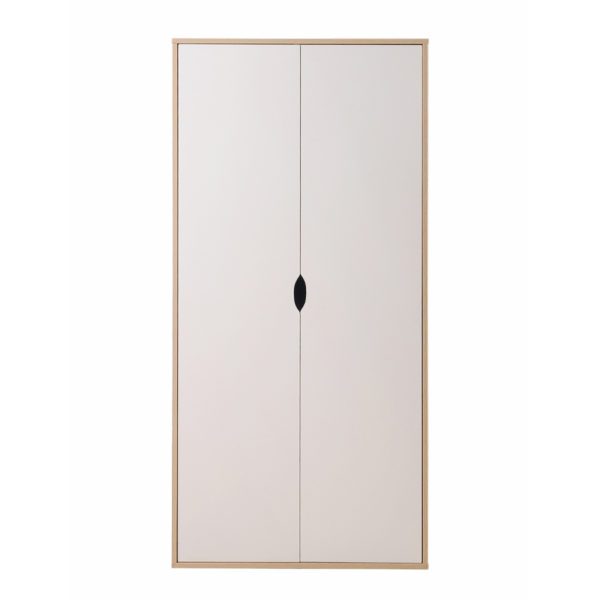 Trent 2 Door Wardrobe | Sonoma Oak & White | Self Assembly