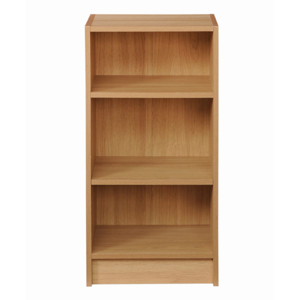 Colbrook Oak Small Narrow Bookcase | Oak | Self Assembly