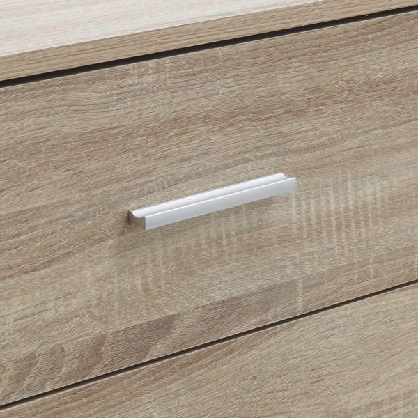 Shevington 3 Drawer Chest | Sonoma Oak | Self Assembly