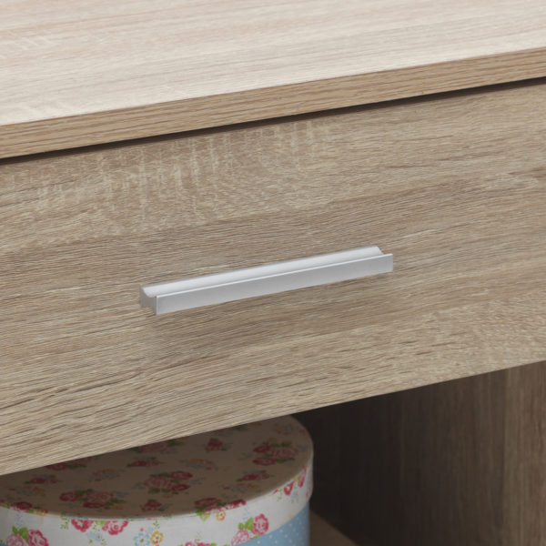 Shevington Nightstand with 1 Drawer | Sonoma Oak | Bedside Table | Self Assembly