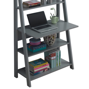 Orrell Dark Grey Ladder Desk