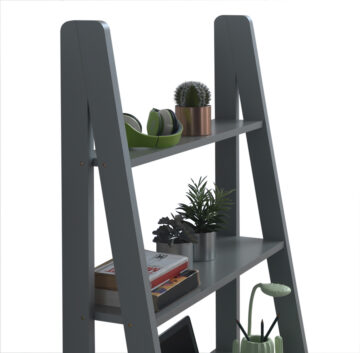 Orrell Dark Grey Ladder Desk