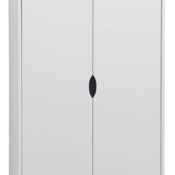 Pemberton 2 Door Wardrobe with 2 Drawers | White | Self Assembly