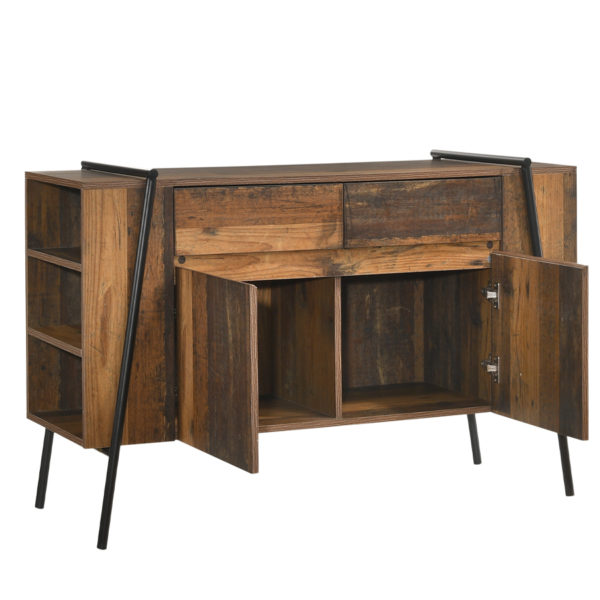Ashford Sideboard with 2 Doors & 2 Drawers | Oak | Self Assembly