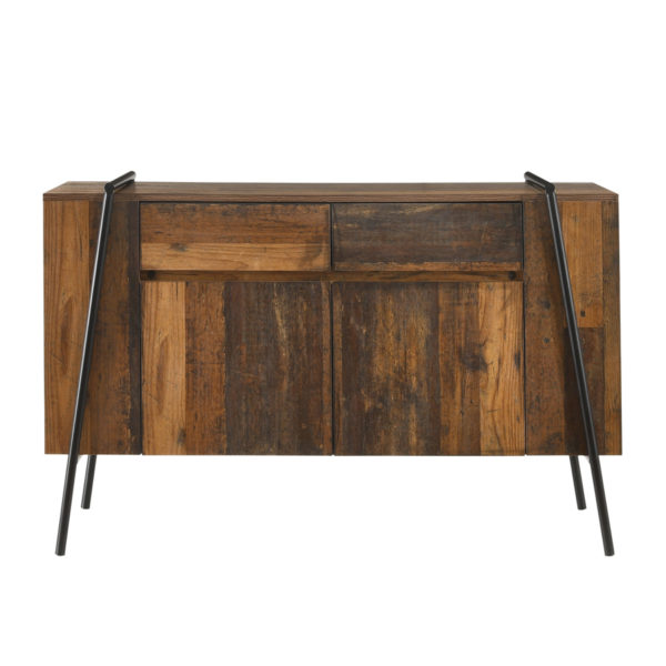 Ashford Sideboard with 2 Doors & 2 Drawers | Oak | Self Assembly