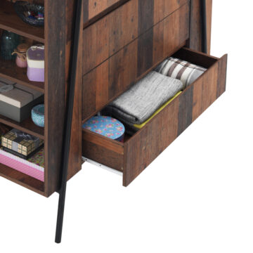 Ashford 4 Drawer Chest | Oak Finish