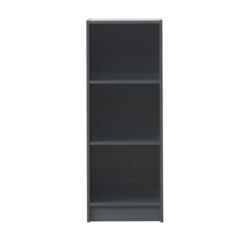 Colbrook Dark Grey Medium Narrow Bookcase