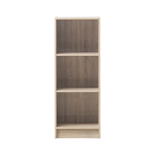 Colbrook Oak Medium Narrow Bookcase | Oak | Self Assembly