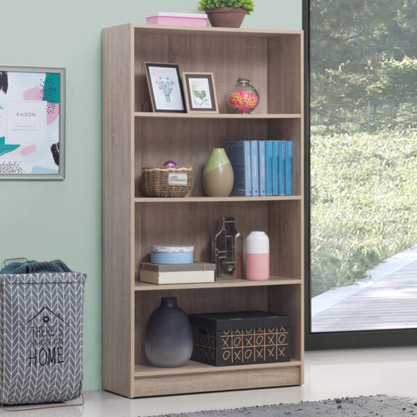 Colbrook Oak Tall Bookcase | Oak | Self Assembly