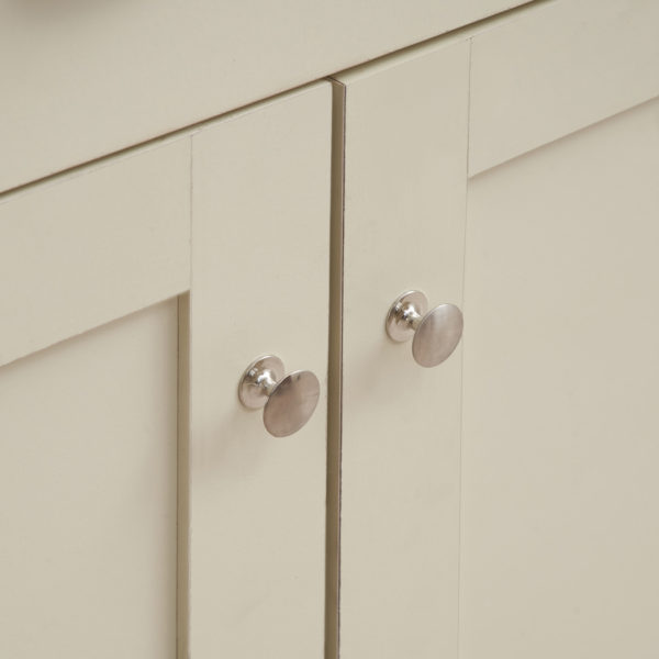 Leigh Cream Sideboard with 2 Doors & 2 Drawers | Cream | Self Assembly