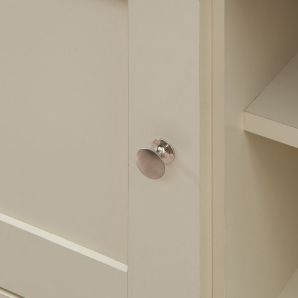 Leigh Cream TV Unit 2 DoorsÂ 1 Shelf | Cream | Self Assembly
