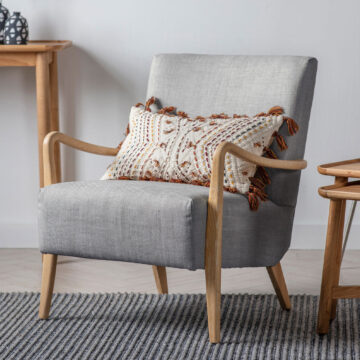 Bedale Accent Chair | Charcoal Grey