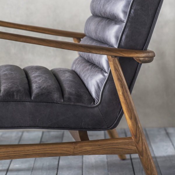 Camron Armchair | Antique Ebony