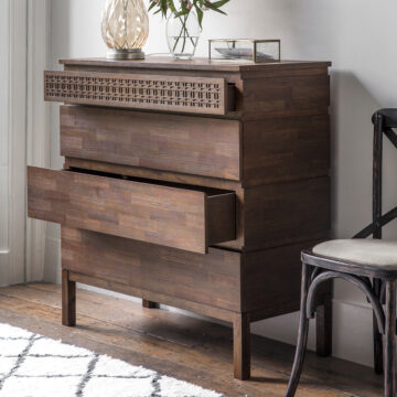 Skystead 4 Drawer Chest | Mango Finish