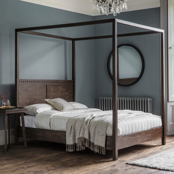 Skystead 4 Poster King Size Bed | Mango