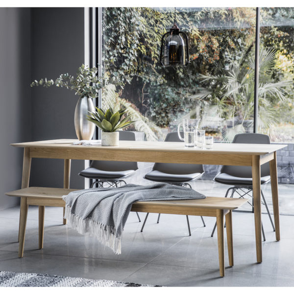 Nuxvar Extending Dining Table | 200 - 252cm | Oak