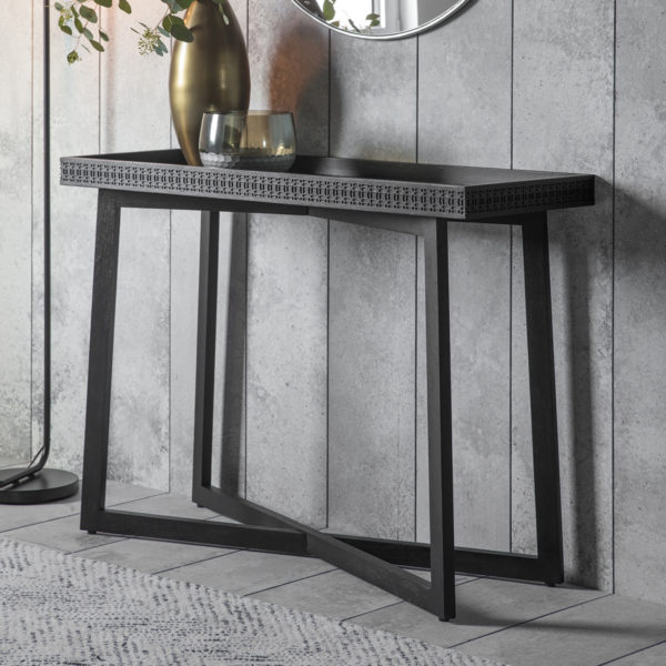 Skystead Console Table | Mahogany