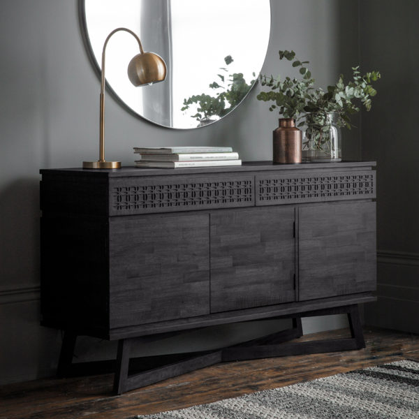 Skystead 3 Door 2 Drawer Sideboard | Mahogany