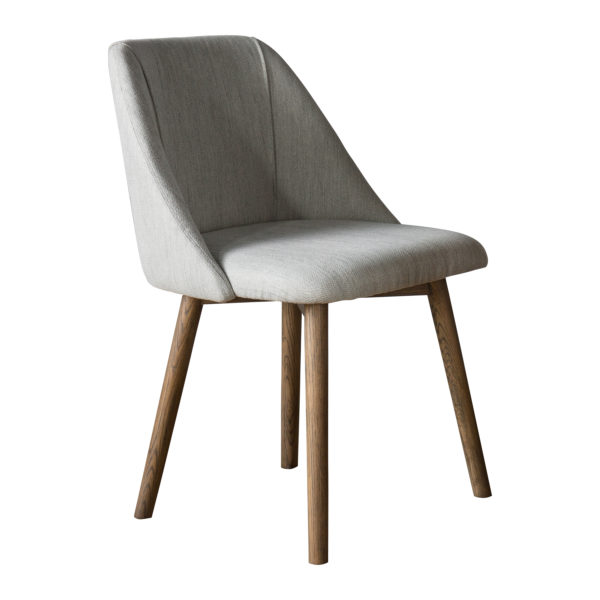 Elsie Pair of Dining Chairs | Neutral