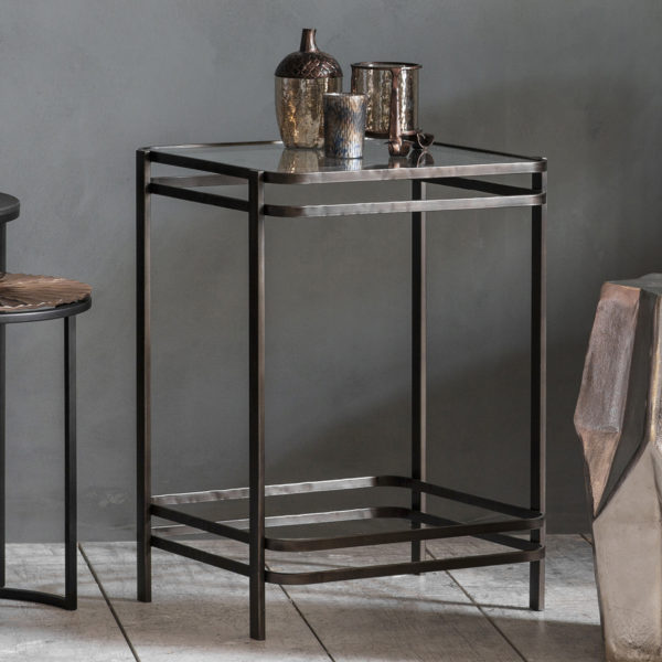 Bronze Home Accessories Side Table