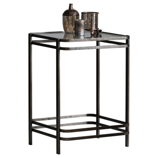 Bronze Home Accessories Side Table