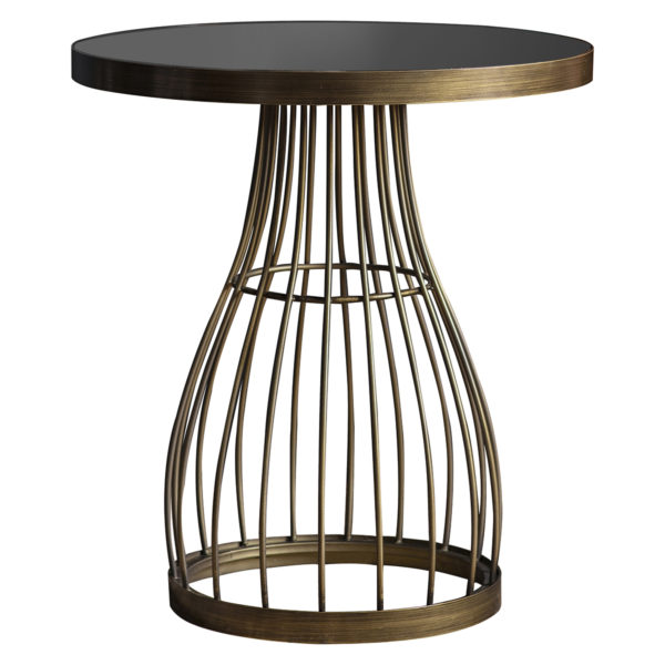 Saffron Side Table | Bronze
