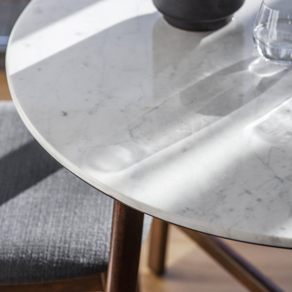 Veritas Dining Table | Round | White
